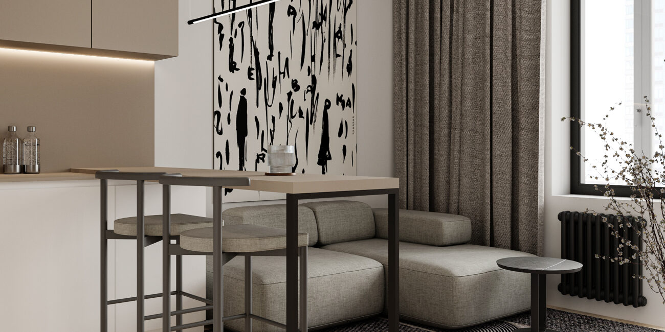 Дизайн-проект квартиры ЖК Svetlana park 06